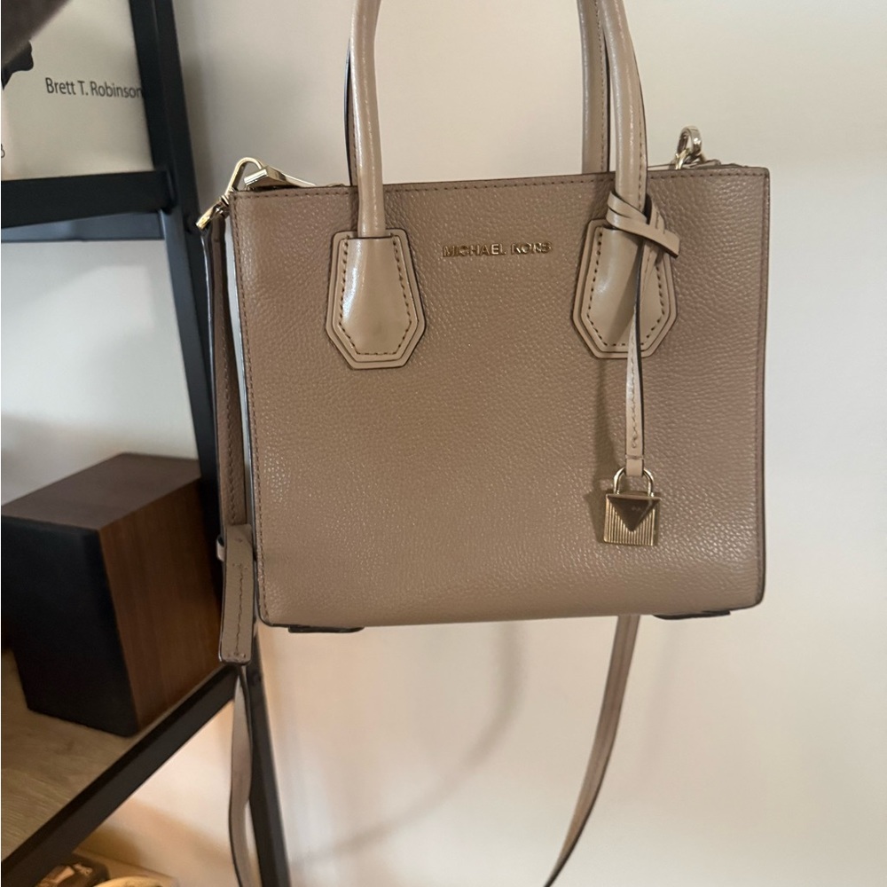 Michael Kors Taupe Mini Bag
